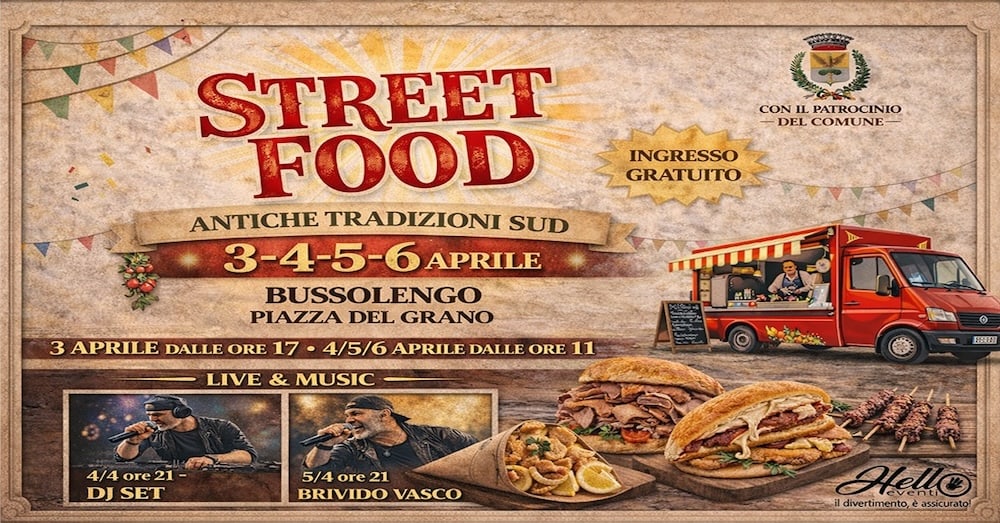 street food e antiche tradizioni a bussolengo