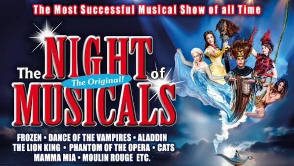 Le stelle di Broadway arrivano al Teatro Nuovo di Verona con “The Night of the Musicals”