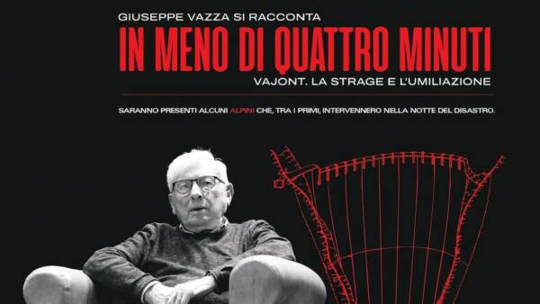 La memoria del Vajont raccontata da Giuseppe “Bepi” Vazza al Teatro S. Teresa