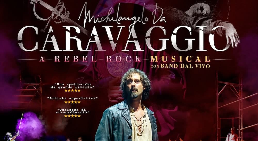 michelangelo da caravaggio rock musical verona