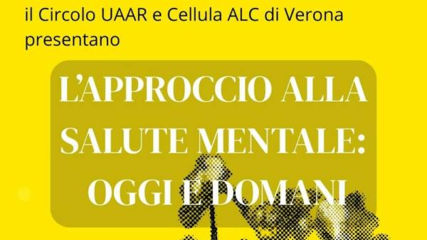 Incontro “L’approccio alla salute mentale, oggi e domani”