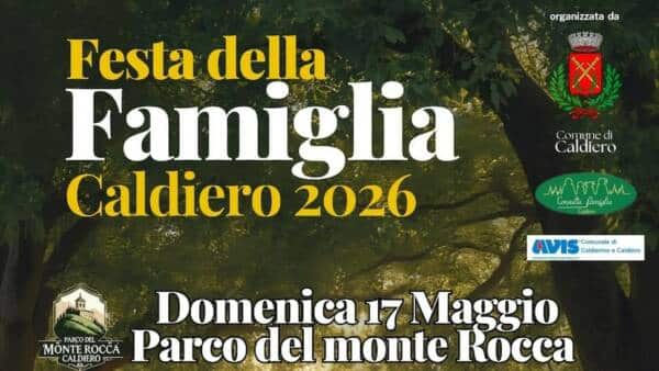 Festa della famiglia sul parco del monte Rocca a Caldiero