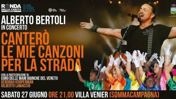 Alberto Bertoli in concerto a Villa Venier