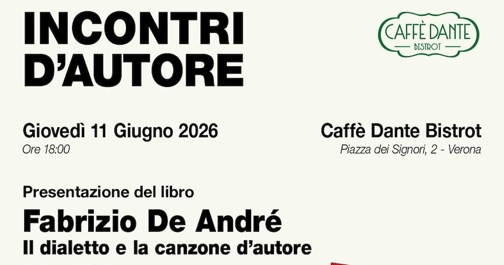 incontri autore caffe dante