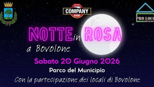 “Notte in rosa” a Bovolone