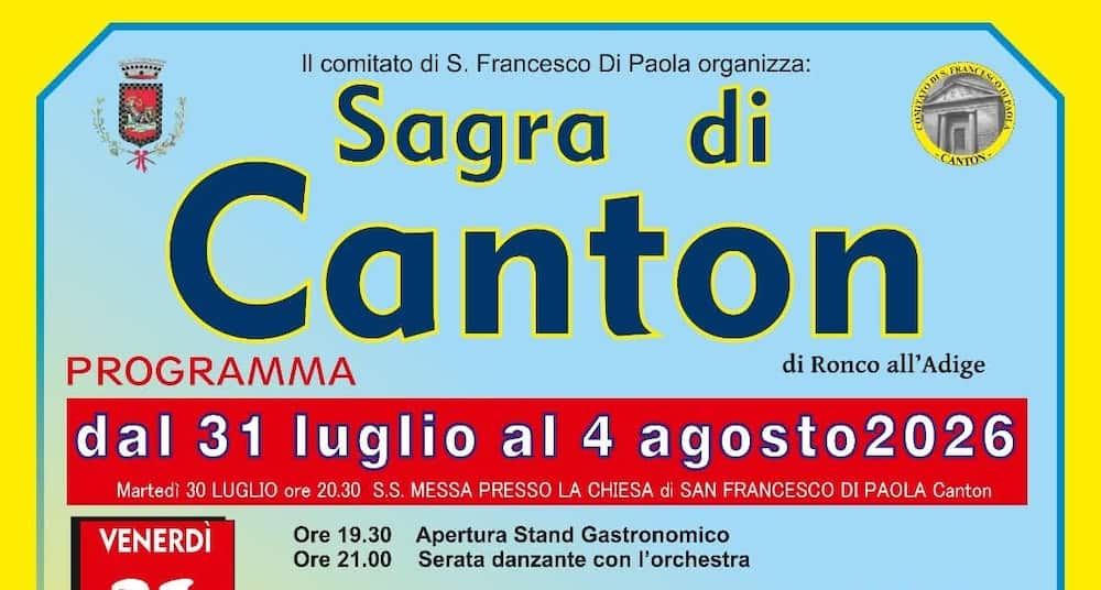 sagra di canton