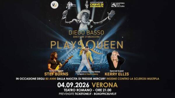 “Diego Basso Plays Queen” al Teatro Romano