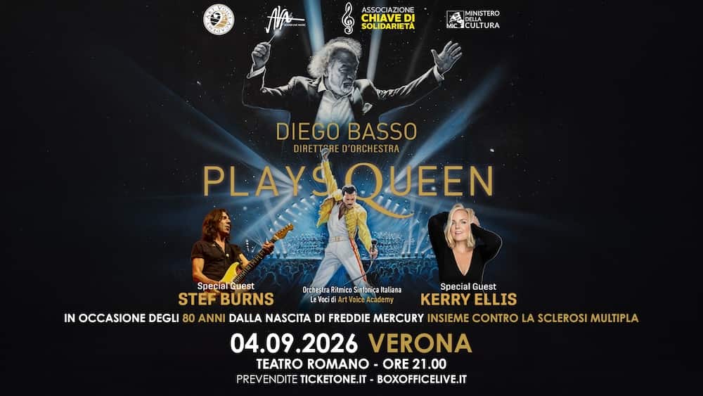 Diego Basso Plays Queen al teatro romano 2026