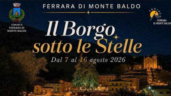 “Il Borgo sotto le Stelle” a Ferrara di Monte Baldo