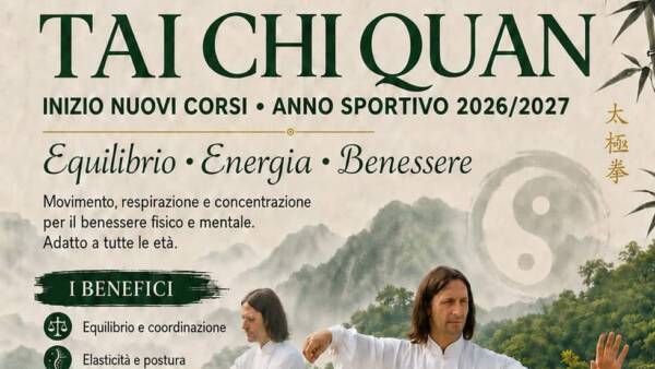 Corso “Tai Chi Quan”, la tua energia in movimento