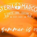 The Summer is Over all’Osteria Marconi