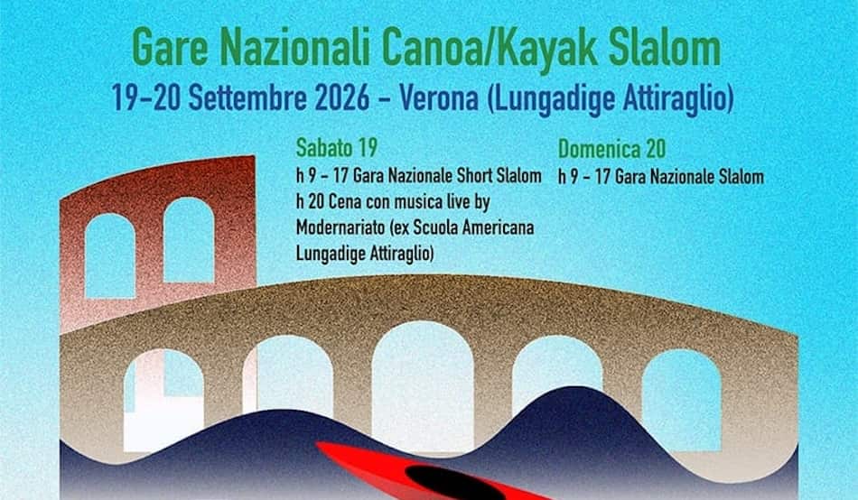 gare nazionali canoa kayak slalom a Verona