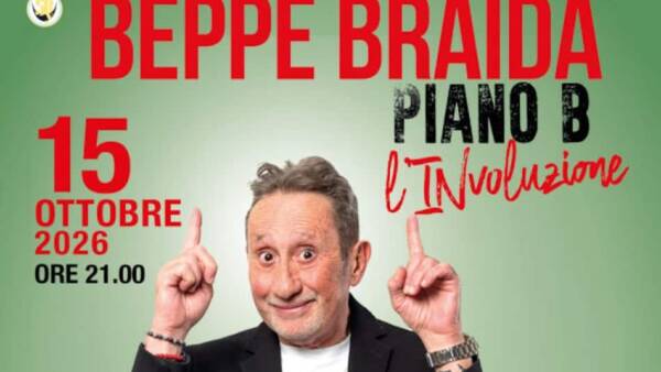 Beppe Braida al Camploy per sostenere la Fondazione per la Ricerca sulla Fibrosi Cistica