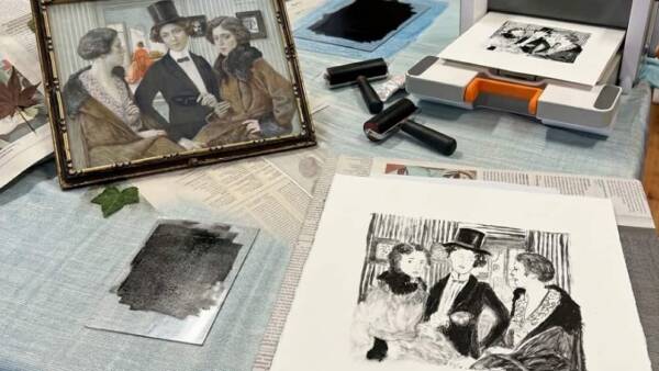 Laboratorio tra stampa e pittura al Museo Miniscalchi-Erizzo