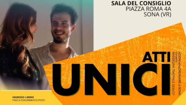 Rassegna “Atti Unici” a Sona